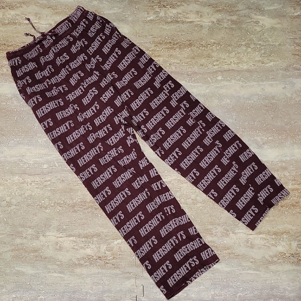 HERSHEY'S COTTON NIGHT PJ PANTS SIZE SMALL.  +-30WAISTX30LONG